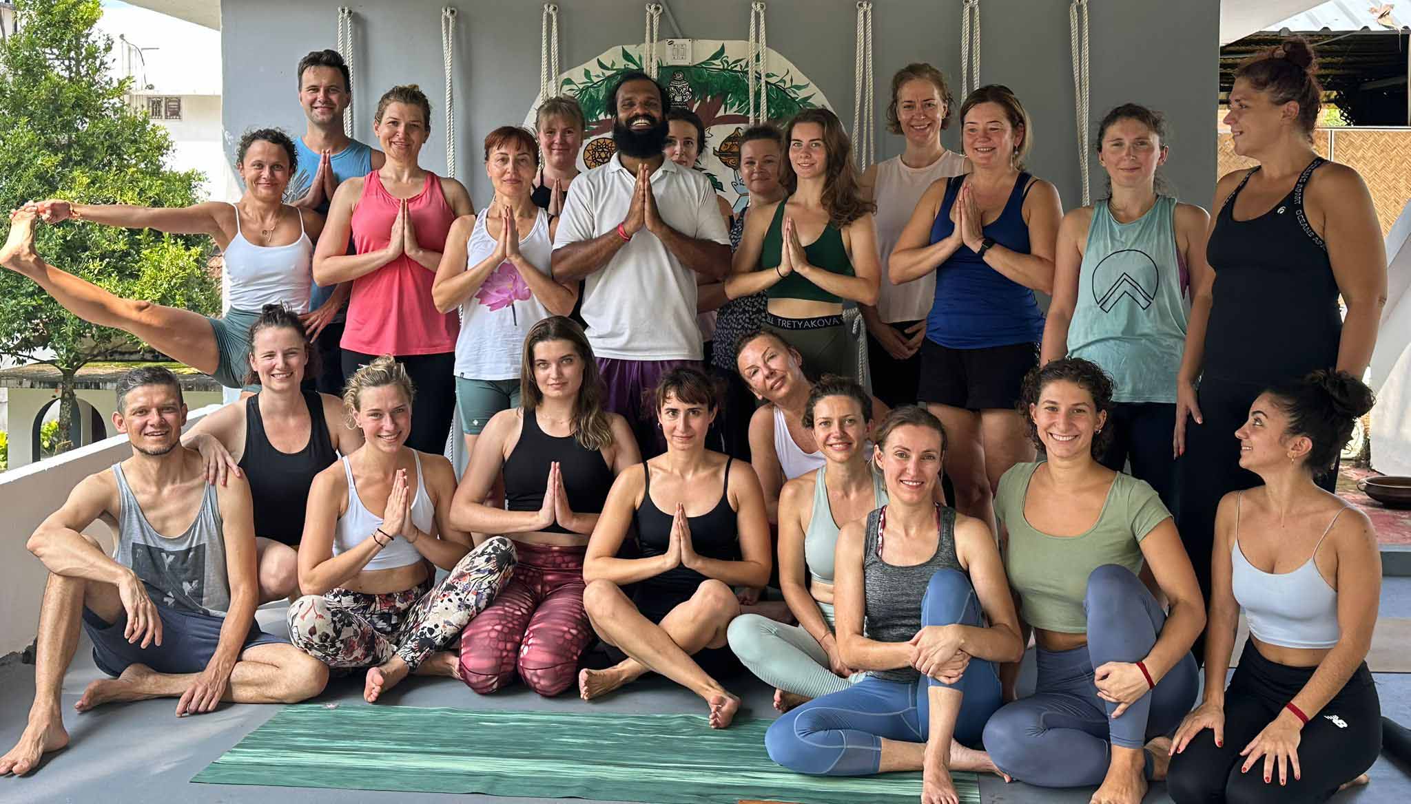 Do yoga and spread peace and harmony